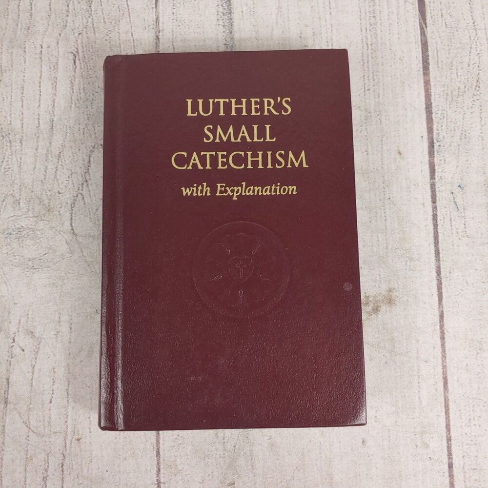 PAIR - Luther's Small Catechism + Lutheran Book of Prayer - Hardcover 2005 USED - Picture 12 of 16